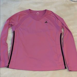 Pink Adidas workout top!